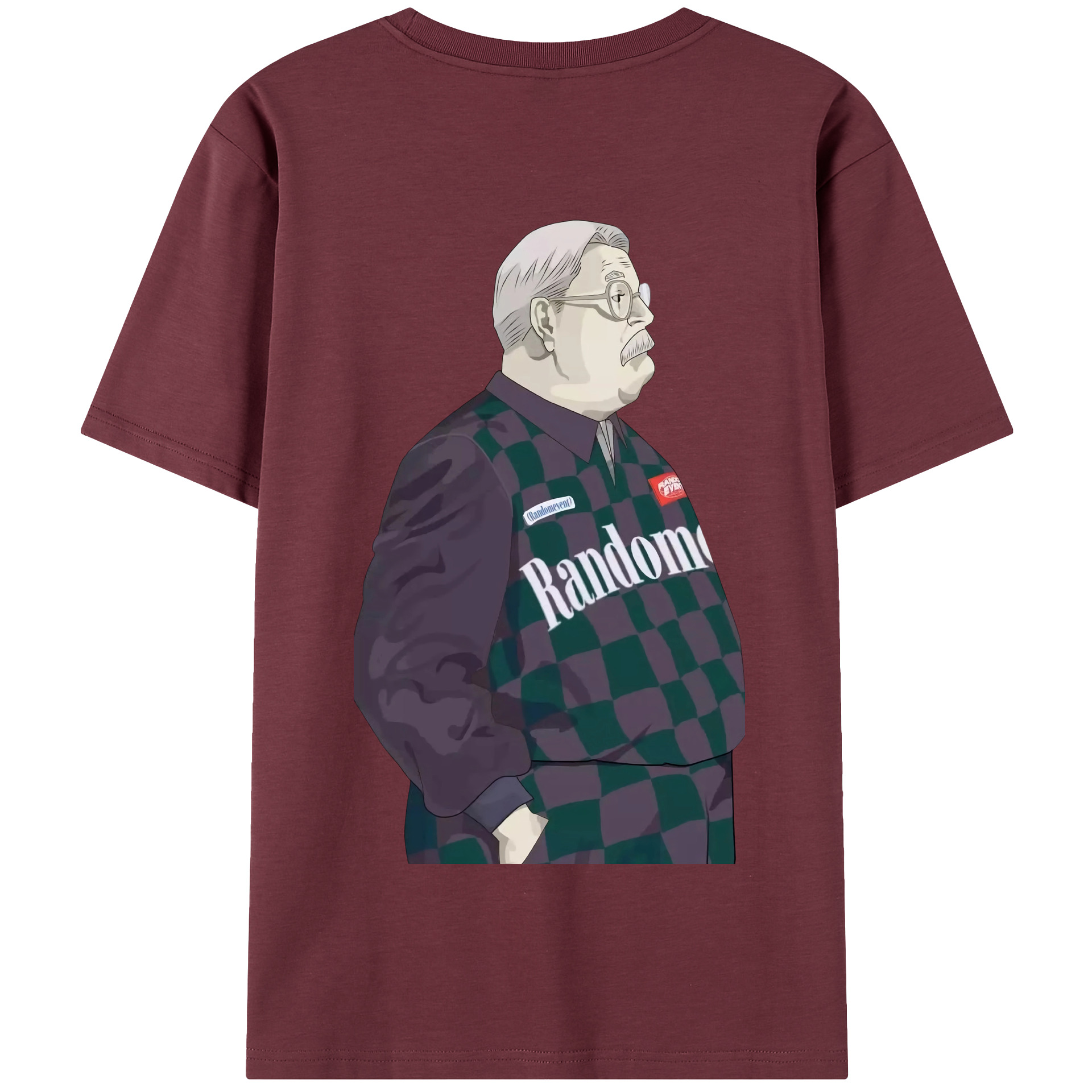 SLAM DUNK／スラムダンク 綿100％半袖Tシャツ（背面プリント）
